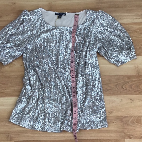 Cable & Gauge Tops Cable Gauge Sequin Top Poshmark
